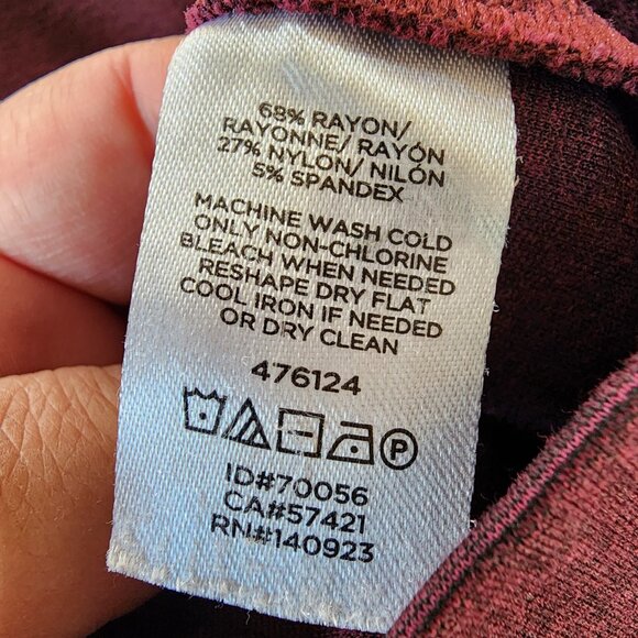 LOFT Deep Purple Leggings Size Small - Picture 8 of 13